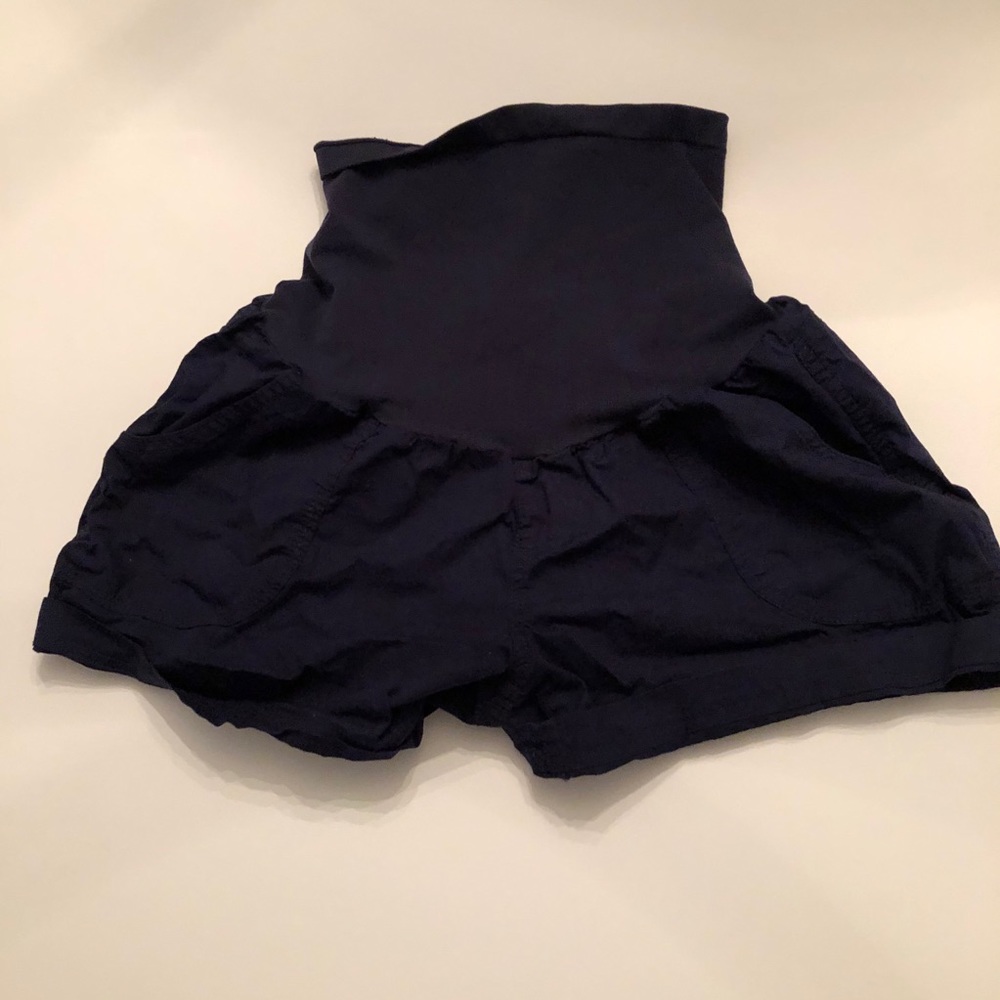 Motherhood Maternity Navy Shorts Large